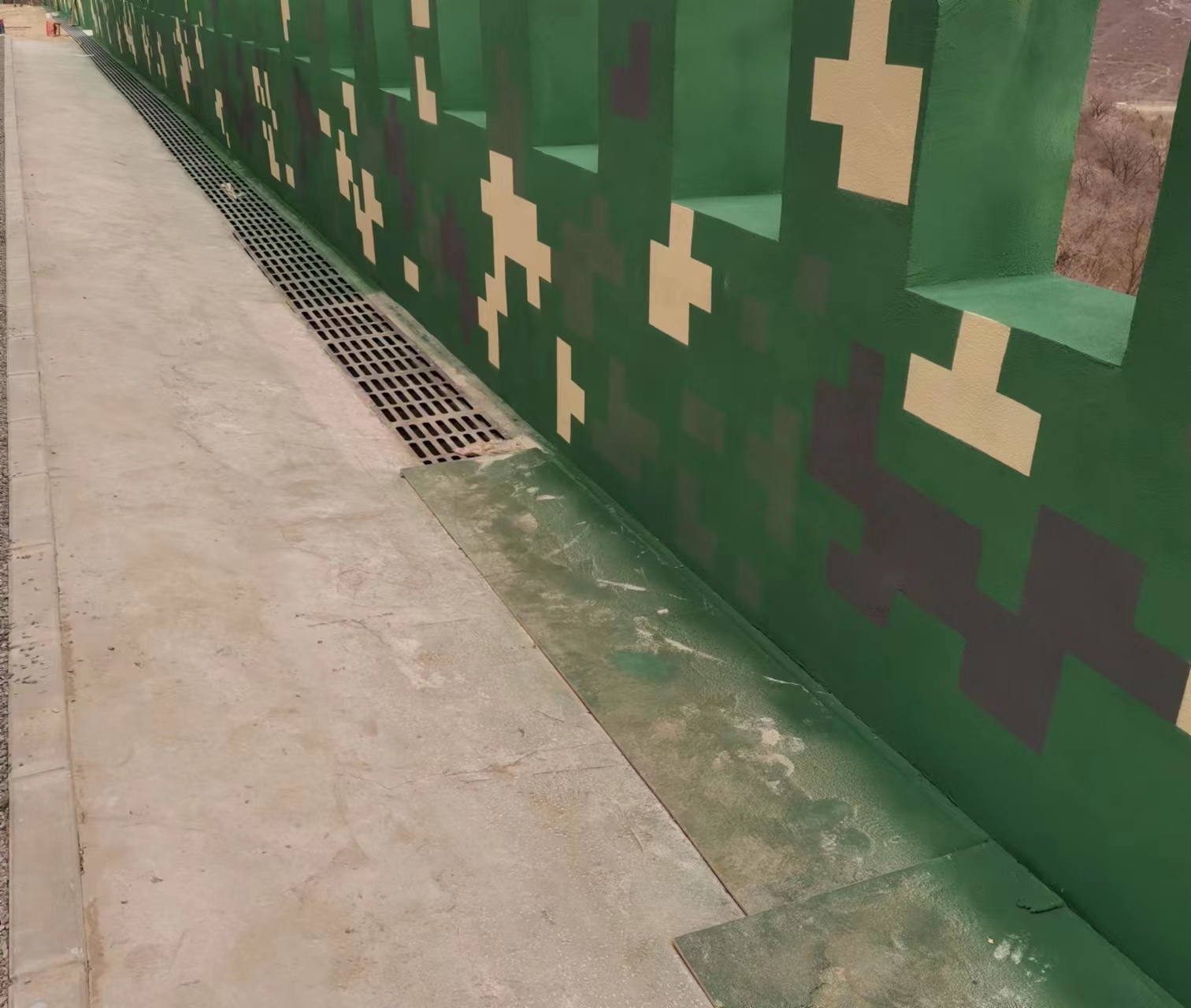 安阳围墙迷彩喷涂,数迷彩漆